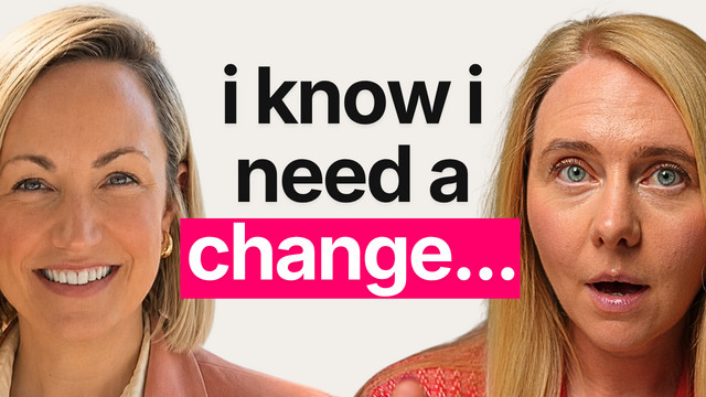 Career Confidence episode art: Georgie Hubbard and Rebecca Karpiuk